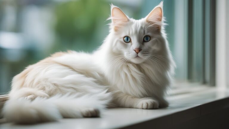 Gato angorá turco