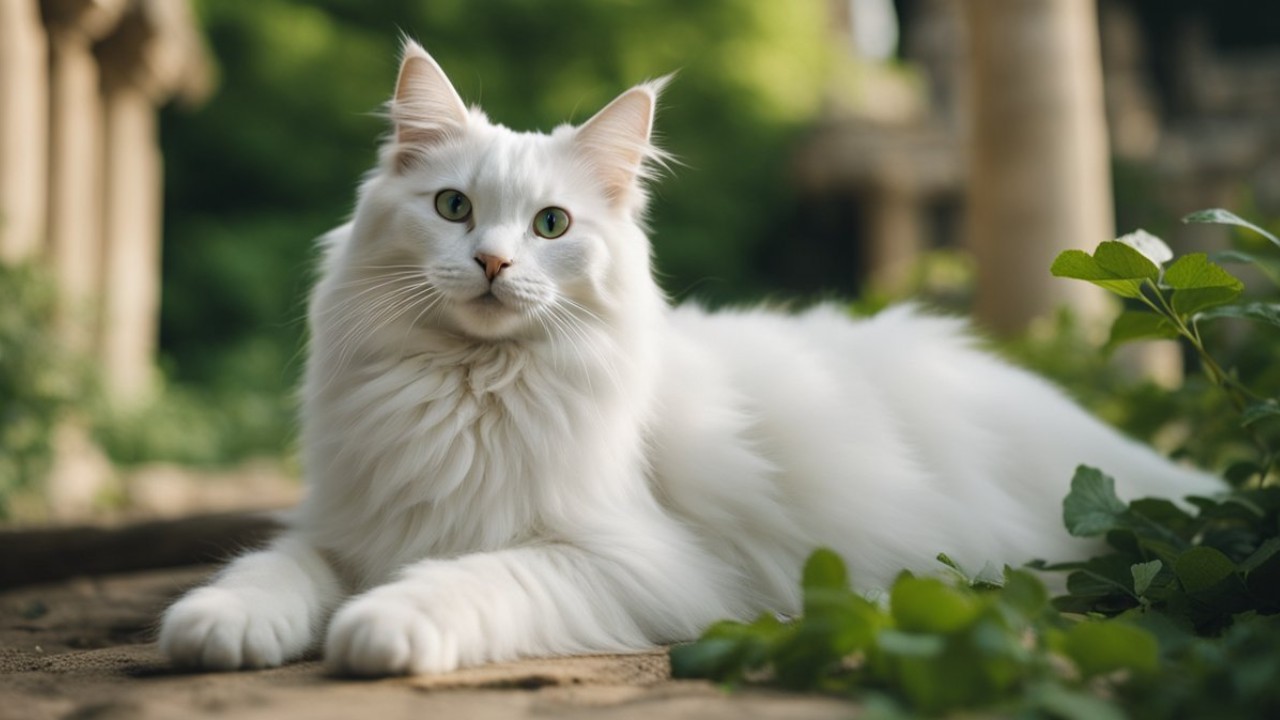 Origens e História - Gato angorá turco Origens e História - Gato angorá turco