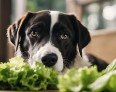 Cachorro pode comer alface
