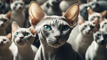 Raça de gato sem pelos